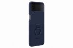 Samsung EF-PF721TN Navy Silicone Cover with Ring  / Z Flip4