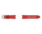 Samsung ET-SHR89LR Red Hibrid bőrszíj (46mm / 20mm M/L) / Watch4 Classic / Watch5 - Image 3