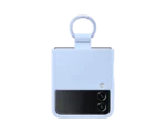 Samsung EF-PF721TL Arctic Blue Silicone Cover with Ring  / Z Flip4 - Image 4