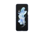 Samsung EF-PF721TN Navy Silicone Cover with Ring  / Z Flip4 - Image 3