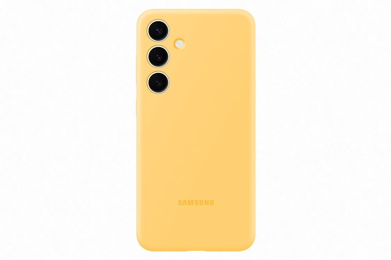 ef-ps926_001_front_yellow_231115 Samsung EF-PS921TYEGWW Yellow Silicone Case / S24 - Image 1