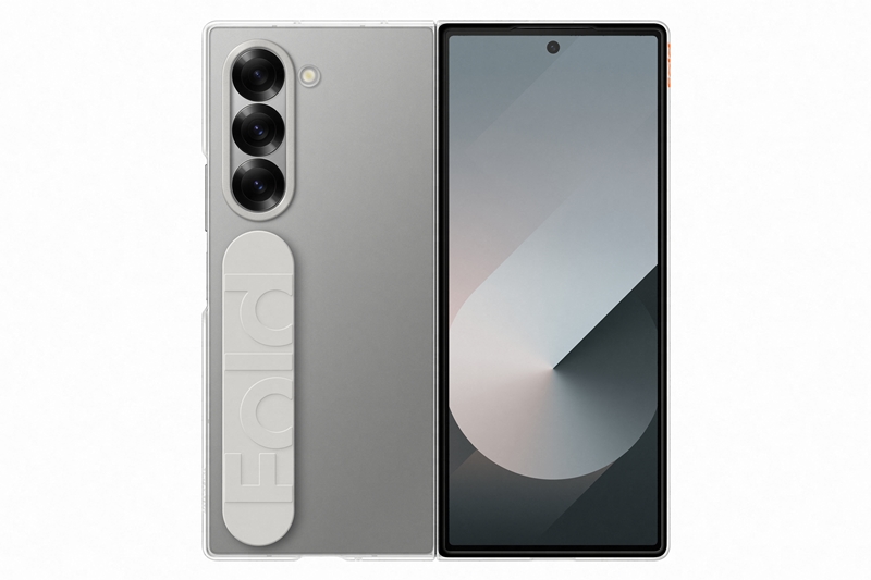 ef-qf956c_001_front_transparent_240528 Samsung EF-QF956CTEGWW Transparent Clear Case / Fold6 - Image 1