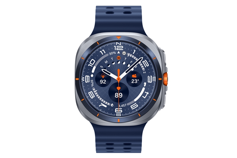 SM-L705_002_Front2_Titanium Blue Samsung SM-L705 Blue Galaxy Watch Ultra (47mm, LTE) - Image 1